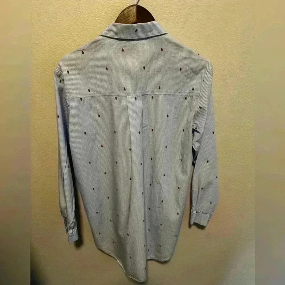 Zara Women’s Cotton Button-Down Size L - Picture 5 of 10